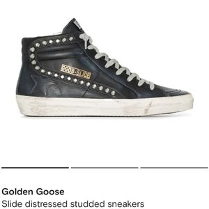 Golden Goose SLIDE  Stud Detail Size 37